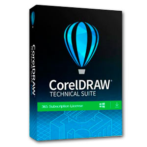LCCDTSSUB11 CorelDRAW Technical Suite 365-Day Subs. (Single)
