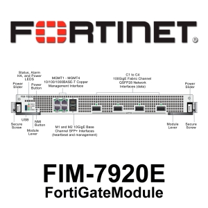 FIM-7920E FIM-7920E : Module for Network Security Appliance